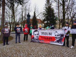 У Беластоку адбылася акцыя салідарнасці з Анджэем Пачобутам    