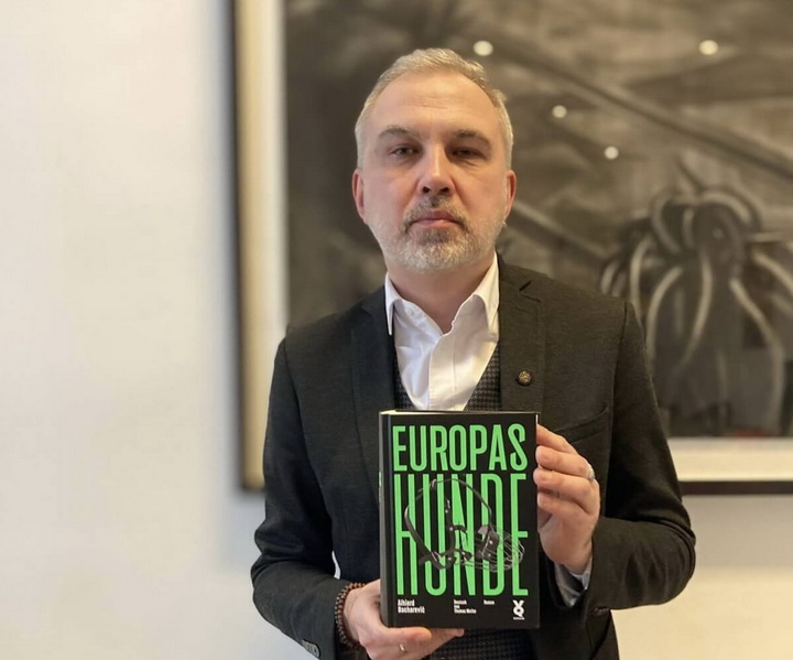 Раман «Сабакі Эўропы» Альгерда Бахарэвіча выйшаў у нямецкім перакладзе
