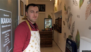 Беларус адкрыў кавярню ў Варшаве і расказвае палякам пра сваю радзіму