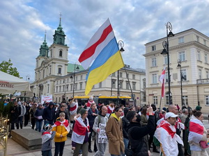 На Чарнобыльскім шляху ў Варшаве патрабавалі спыніць ператварэння Беларусі ў атамны палігон Расіі
