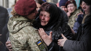 Беларускія эмігранты пакідаюць Украіну 
