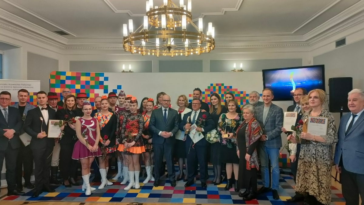 Маршалак Падляшскага ваяводства ўзнагародзіў за дасягненні ў галіне культуры