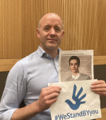 “Хросны” Арцёма Баярскага выступіў па справе палітвязня ў парламенце Ірландыі