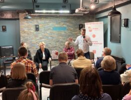 Зміцер Лукашук прэзентаваў у Беластоку «Беларускую нацыянальную ідэю»   