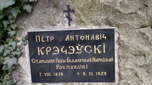 Наведваем месцы пахавання бацькаў БНР у Празе