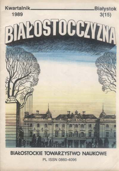 Białostocczyzna 3 (15) 1989