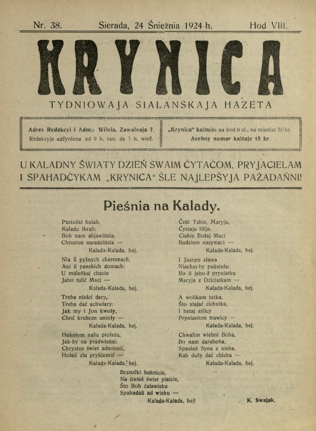 Krynica 38/1924