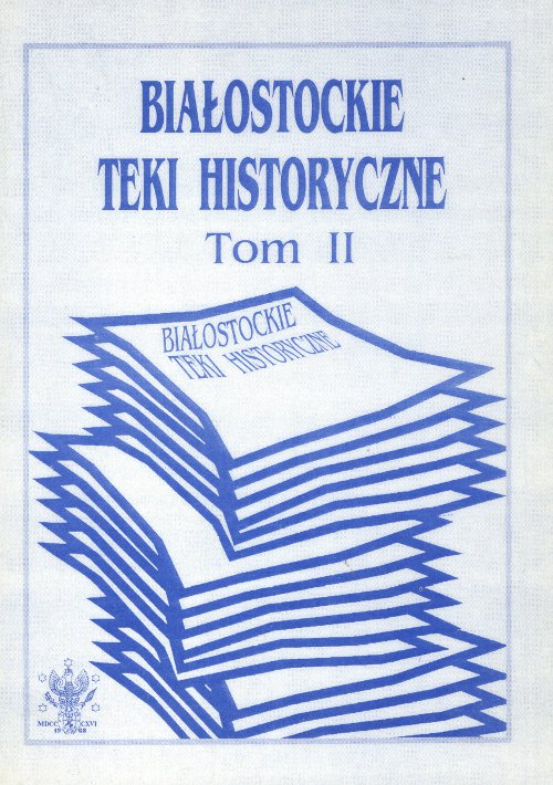 Białostockie Teki Historyczne Tom 2