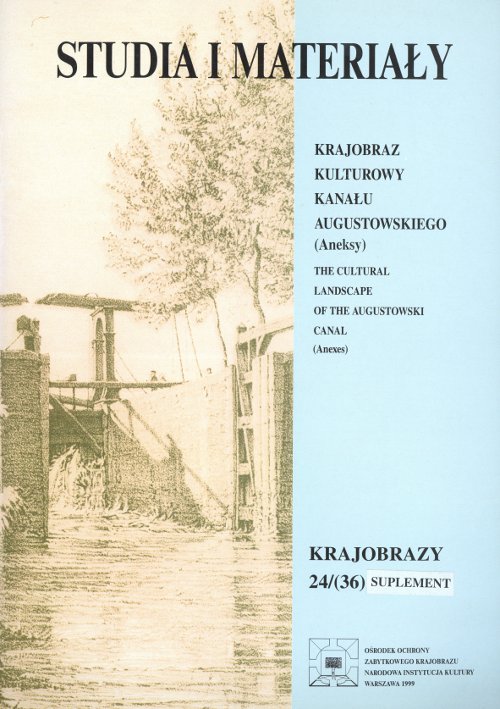 Krajobraz kulturowy Kanału Augustowskiego