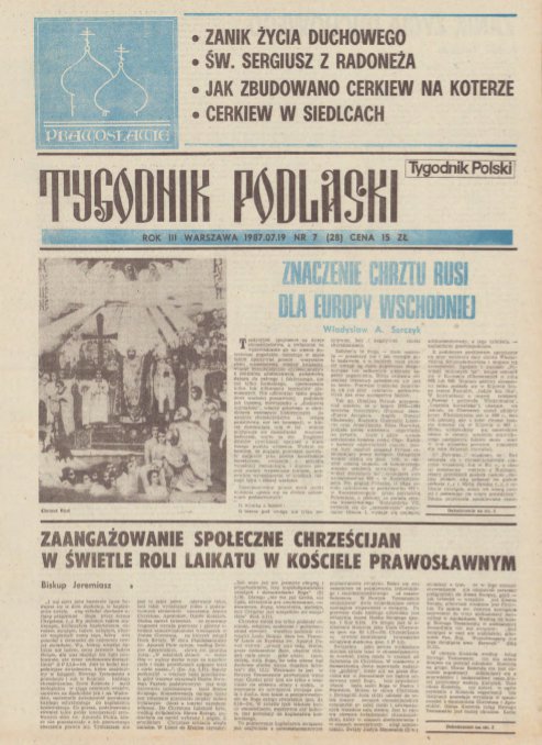 Tygodnik Podlaski 7 (28) 1987