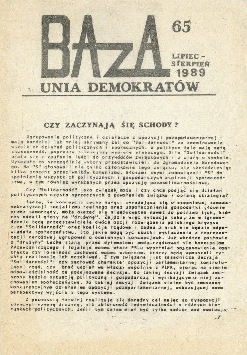 Baza lipiec-sierpień 1989