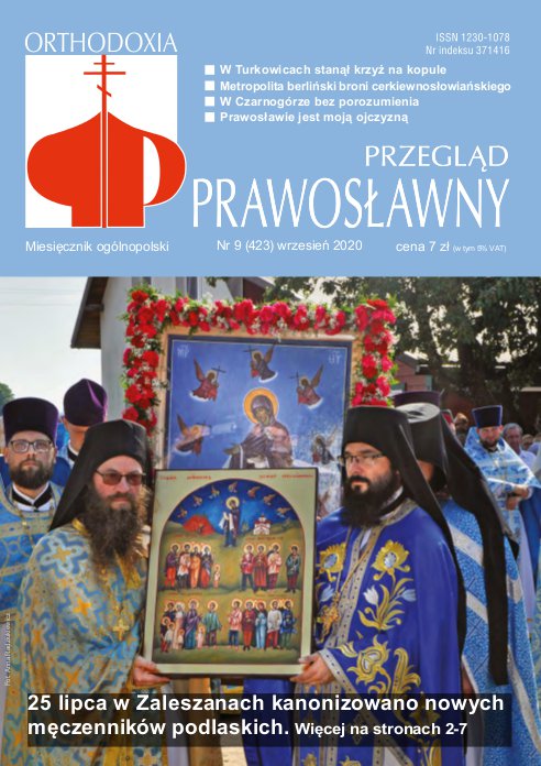 Przegląd Prawosławny 9 (423) 2020