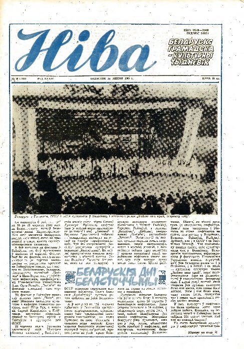 Ніва 29 (1731) 1989