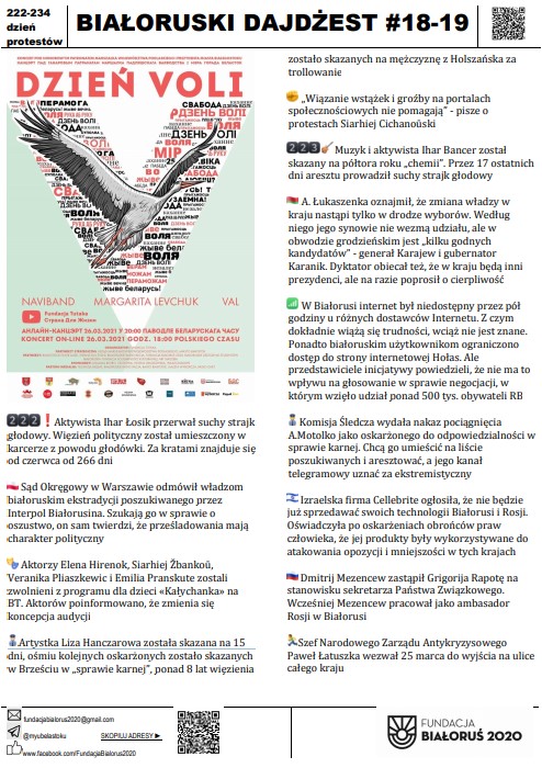 Tygodnik Białoruski № 18-19