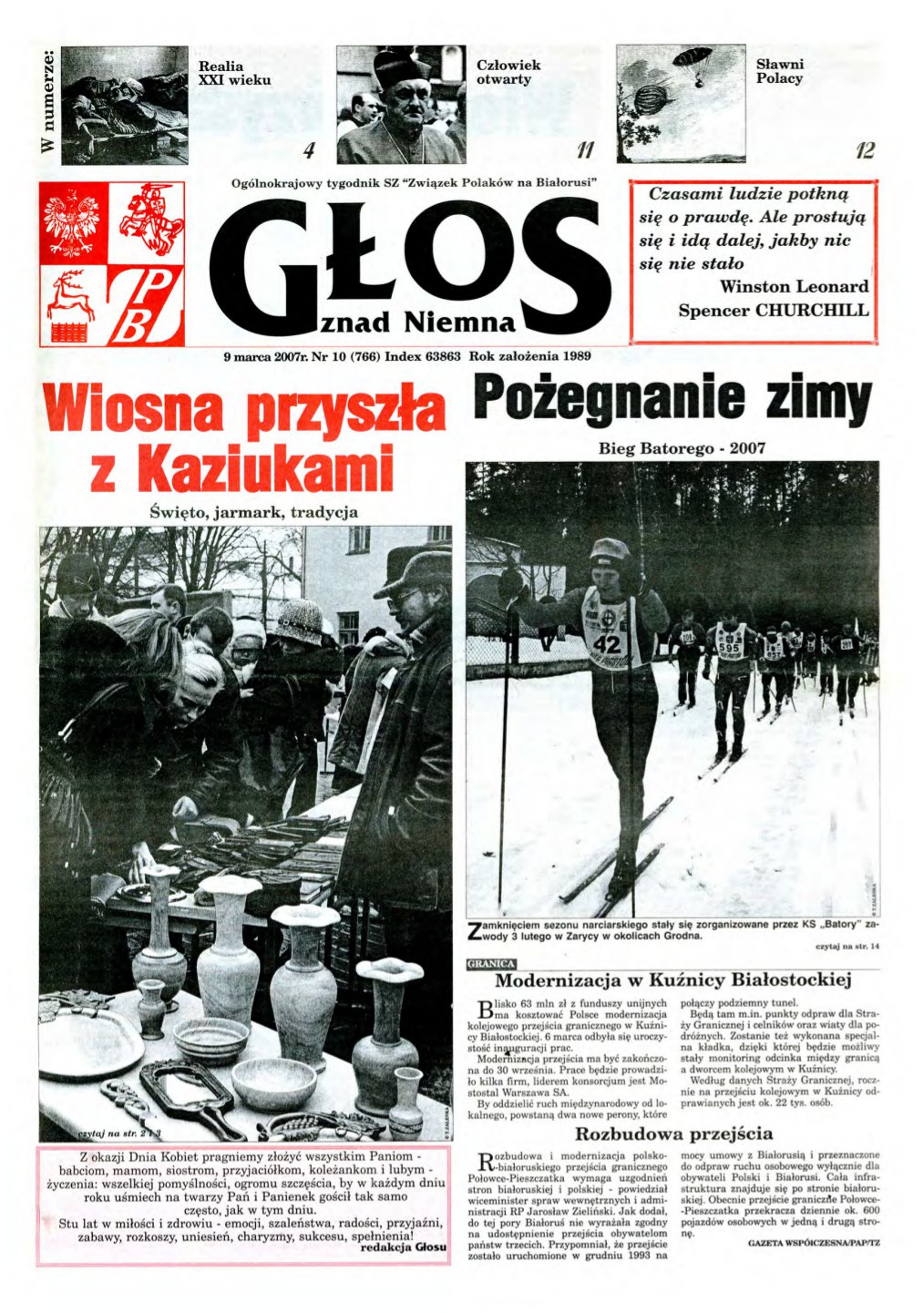 Głos znad Niemna 10 (766) 2007