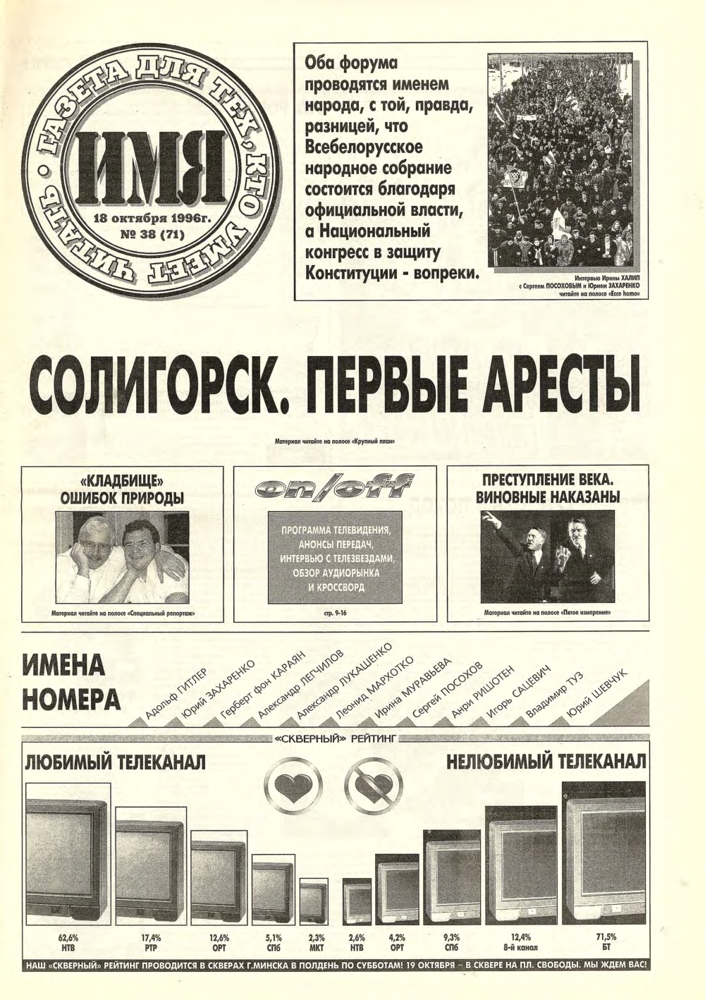 Имя 38 (71) 1996