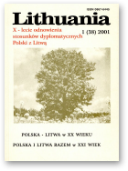 Lithuania, 1 (38) 2001