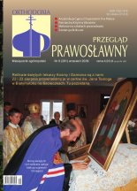 Przegląd Prawosławny 9 (291) 2009